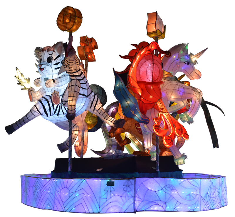 College & Community Category: “Auspicious Mythical Beasts Carousel”
